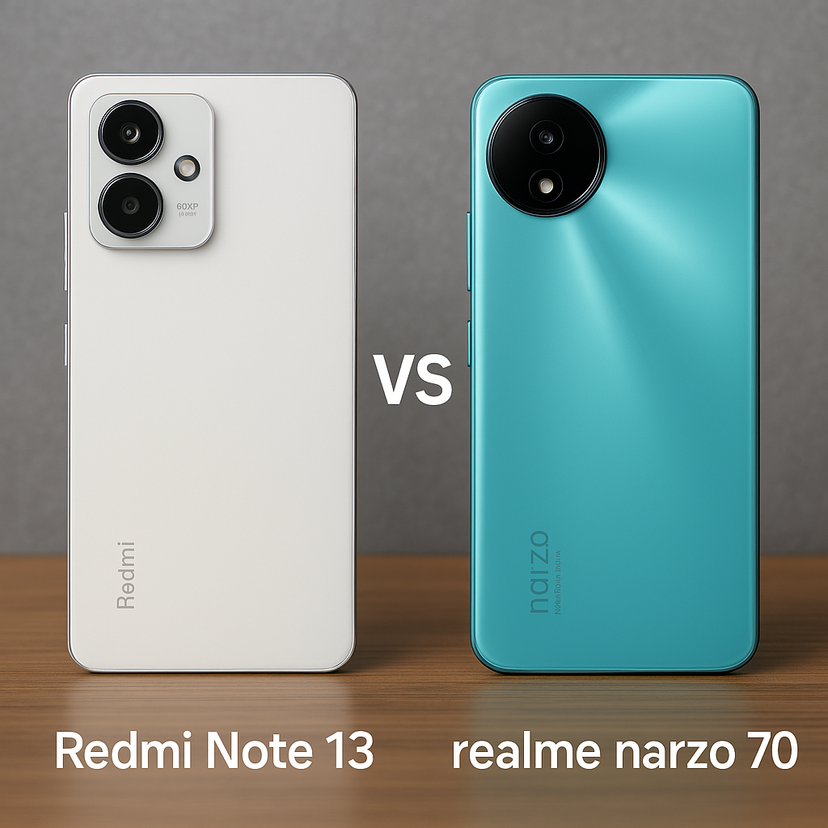 Redmi Note 13 vs Realme Narzo 70: Which Budget Smartphone Delivers Better Value in 2025?