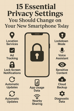 10 Critical Privacy Settings to Change on Your New Smartphone