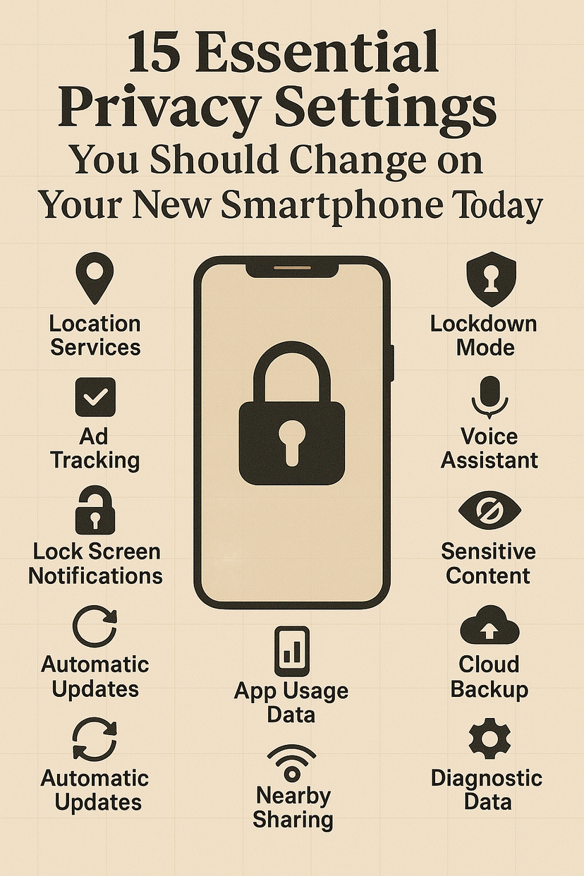 10 Critical Privacy Settings to Change on Your New Smartphone