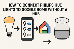 How to Connect Philips Hue Lights to Google Home Without a Hub